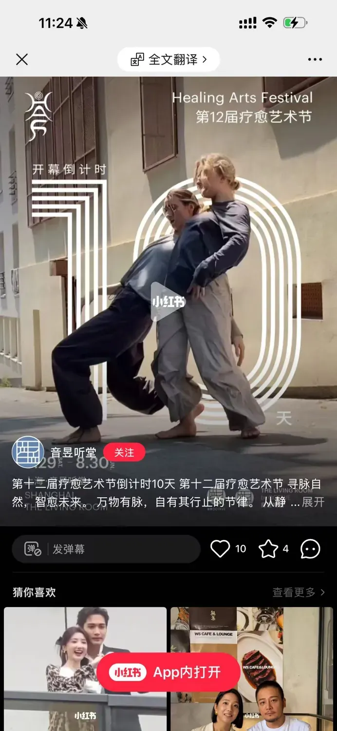 Official countdown video note, ten days before the festival